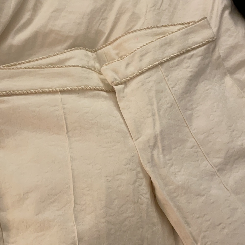 Language Brocade Print Pants